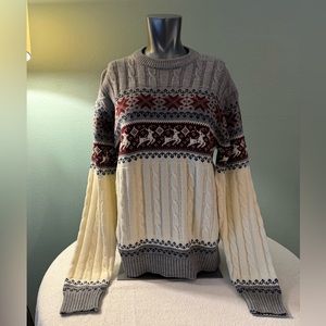 Pristine 1980s Mervyns Ski Sweater sz Lg